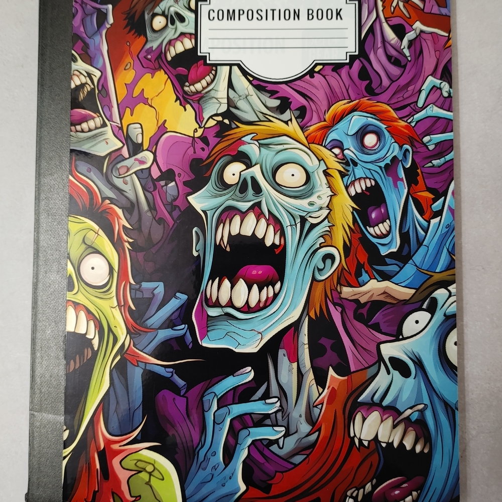 4pcs - Graphic Composition Notebook Set - Picture 2 of 4